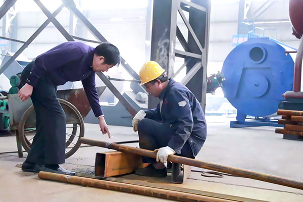 國慶佳節(jié)，永興鍋爐集團(tuán)董事長視察工作并慰